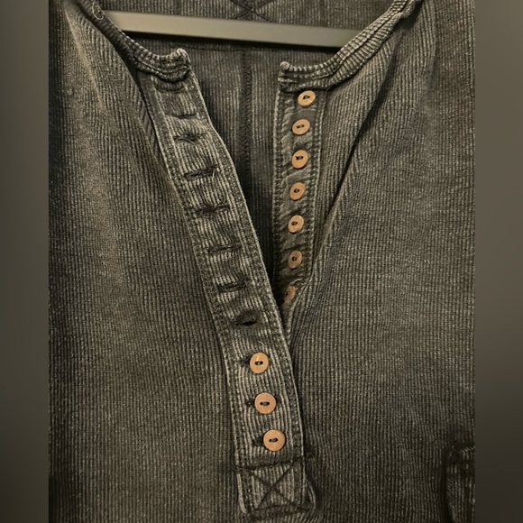 Free People Black Long Sleeve - Picture 3 of 4